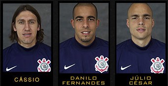 Os goleiros do Timão na Libertadores de 2012