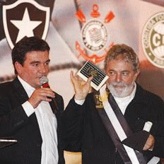 Lula e Andrès Sanchez
