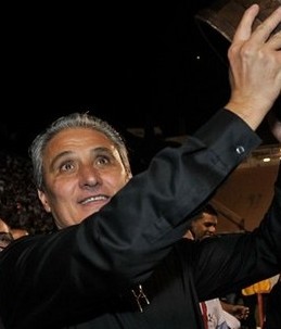 Tite, técnico corinthiano na Libertadores de 2012