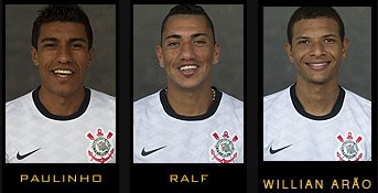 Os volantes do Timão na Libertadores de 2012